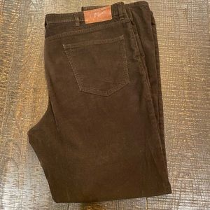 Lands End Brown Corduroy Pants 42